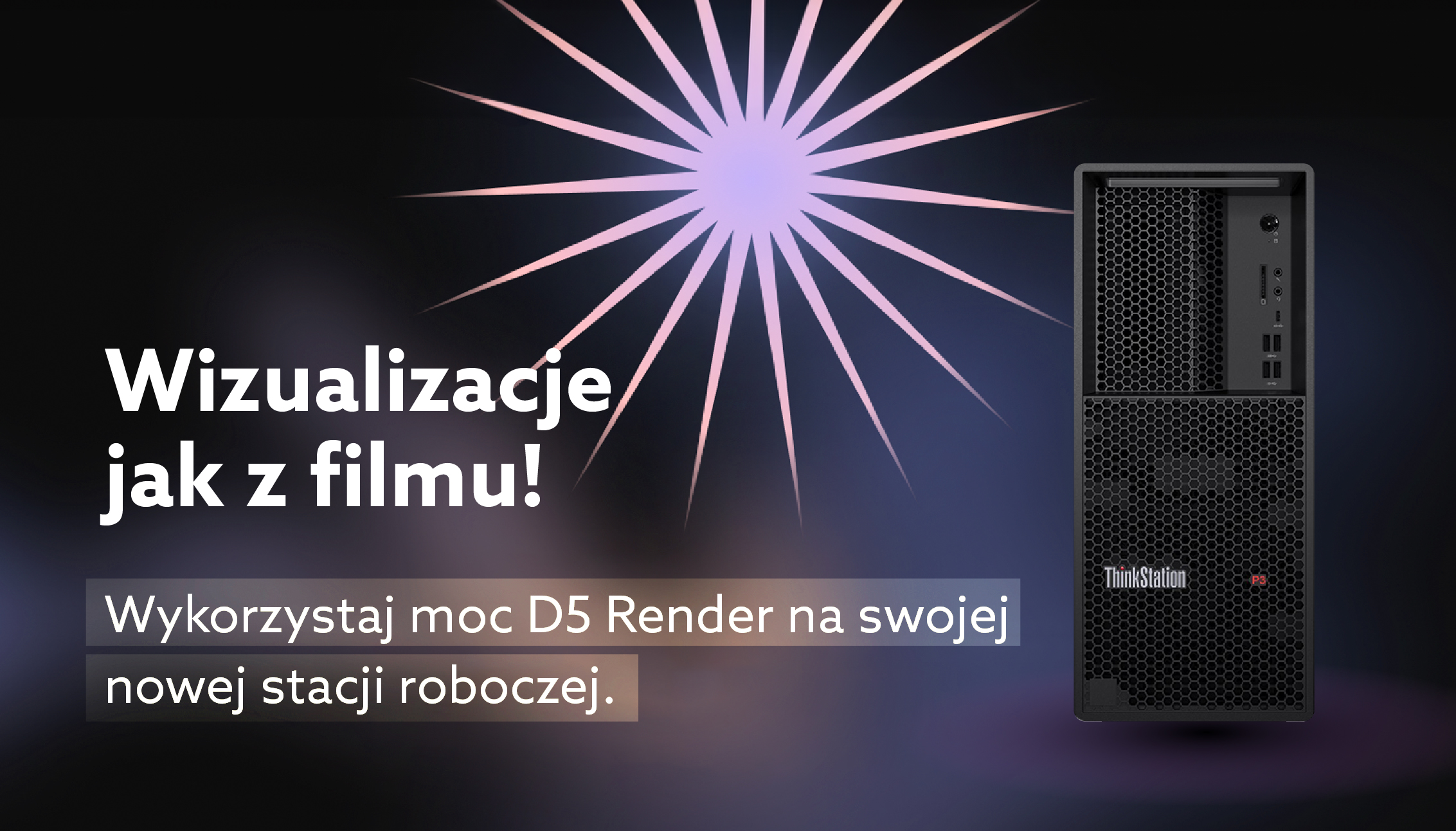 To się opłaca! Zgarnij pakiet D5 Render PRO + nowoczesny sprzęt Lenovo!