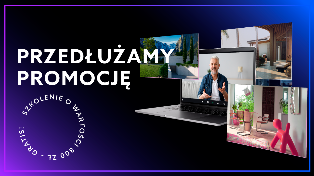 Przedłużamy promocję! Zdobądź GRATIS szkolenie o wartości 800 zł!