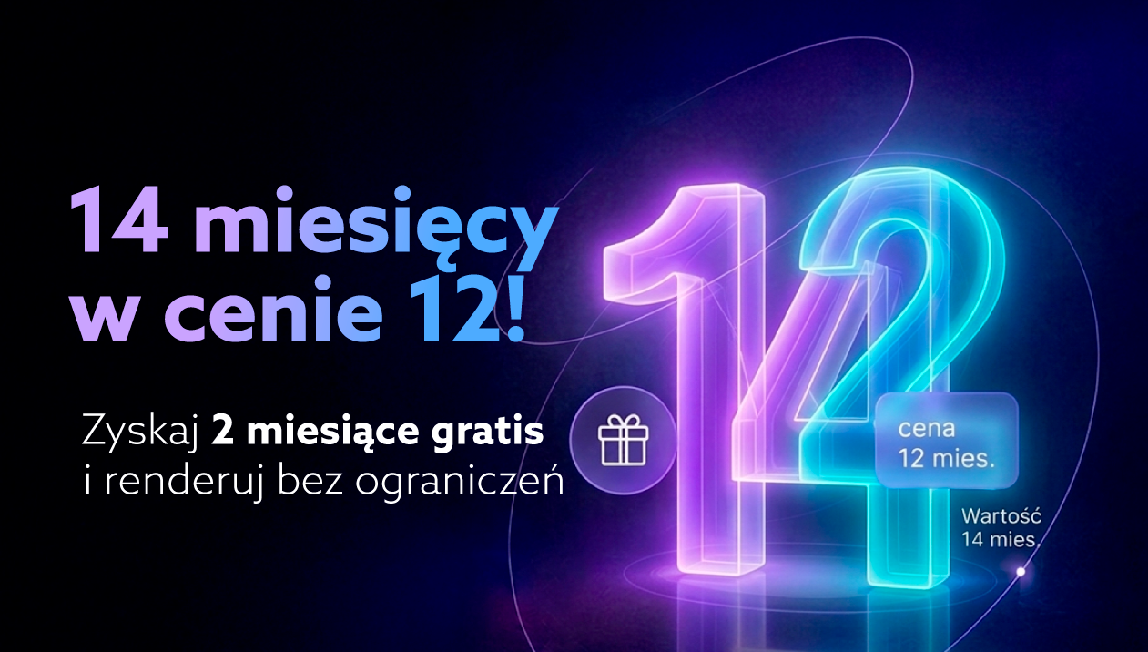 14 miesięcy subskrypcji w cenie 12! 